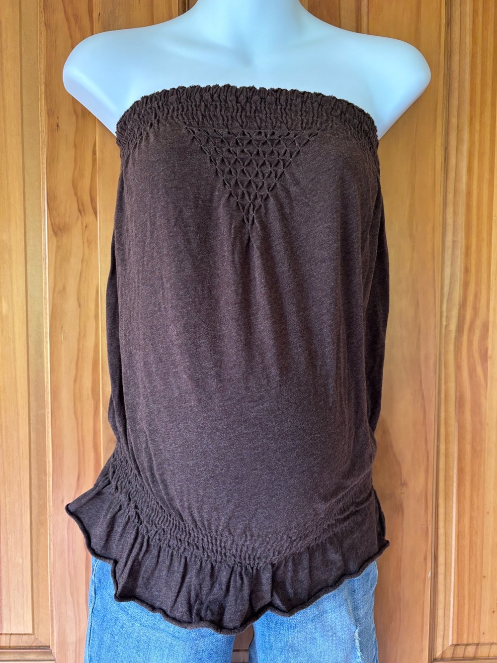 Gap maternity strapless top